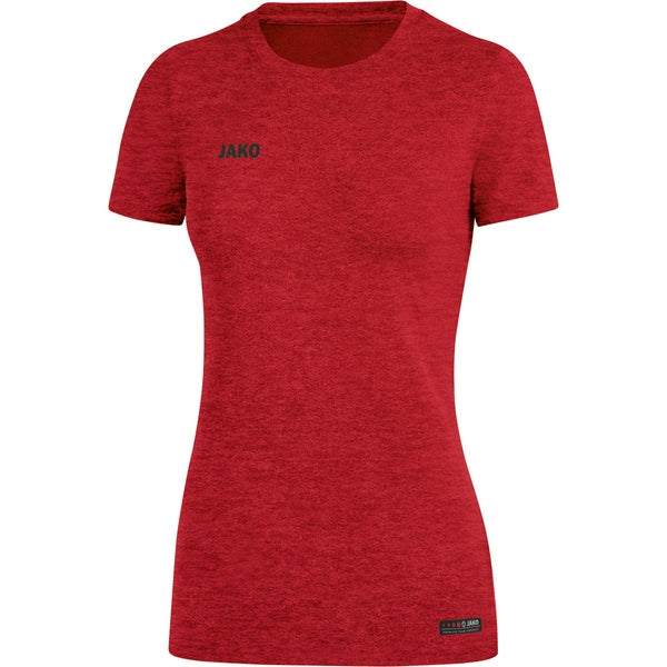 JAKO T-shirt Premium Basics - rood gemeleerd