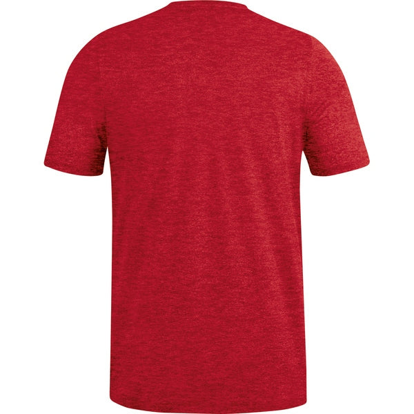JAKO T-shirt Premium Basics - rood gemeleerd
