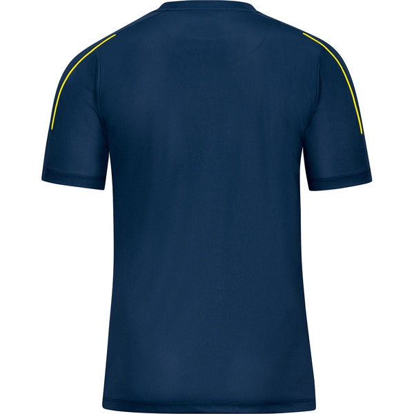 T-Shirt Classico - nachtblau/zitrone