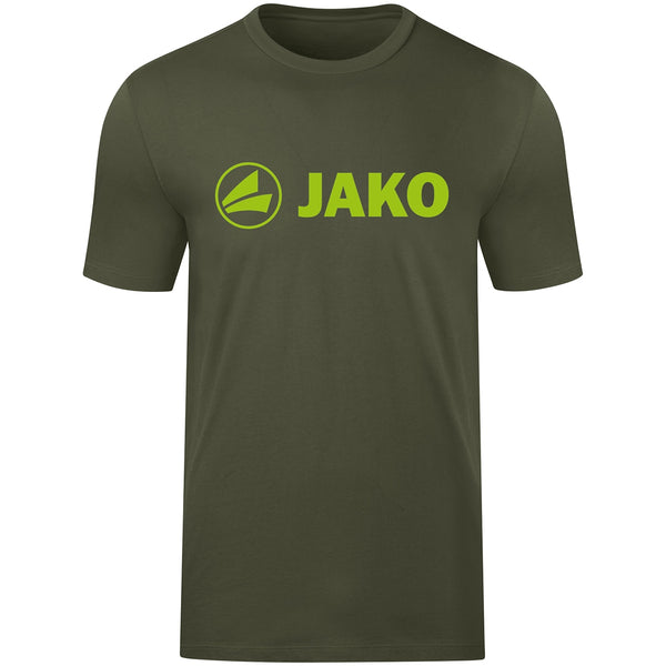 T-Shirt JAKO khaki/neongrün