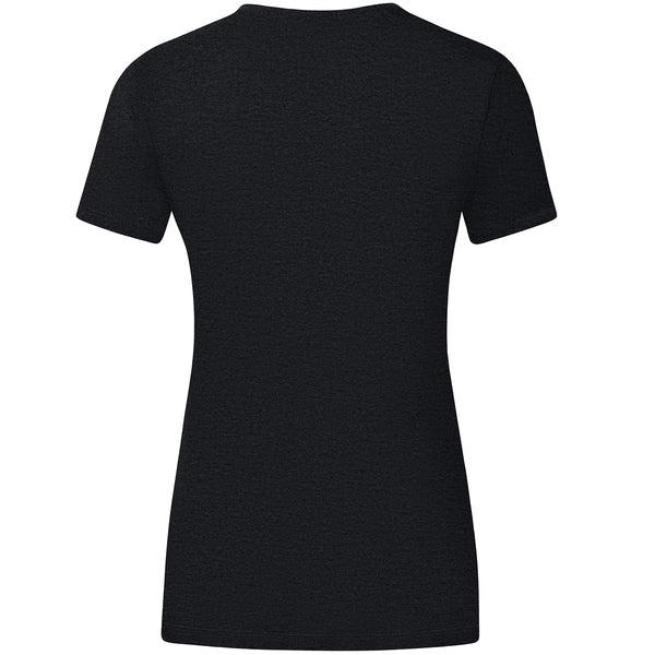T-Shirt JAKO schwarz meliert/zitrone