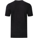 T-Shirt JAKO schwarz meliert/fluo orange