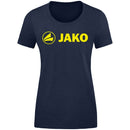 T-shirt JAKO marine gemeleerd/fluo citroen
