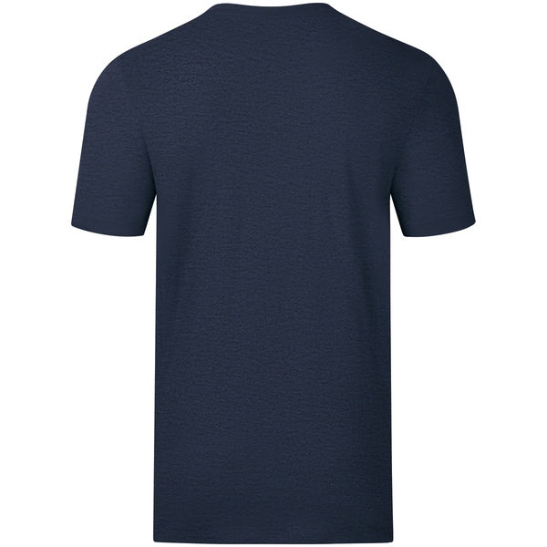 T-shirt JAKO marine gemeleerd/fluo citroen