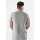 T-Shirt Base - lichtgrijs gemeleerd