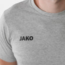 T-Shirt Base - lichtgrijs gemeleerd