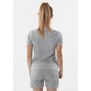 T-Shirt Base - lichtgrijs gemeleerd