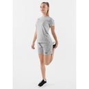 T-Shirt Base - lichtgrijs gemeleerd