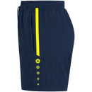 JAKO Short Allround - navy/fluoreszierend gelb