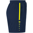 JAKO Short Allround - navy/fluoreszierend gelb