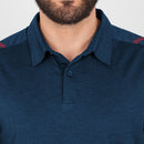 Polo Challenge - marine gemeleerd/kastanje