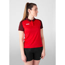 JAKO Polo Performance - rot/schwarz