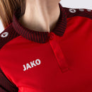JAKO Polo Performance - rot/schwarz