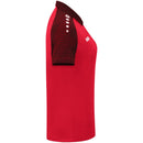 JAKO Polo Performance - rot/schwarz