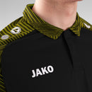 JAKO Polo Performance - zwart/zachtgeel