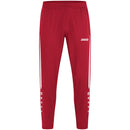 JAKO Vrijetijdsbroek Power - rood/wit
