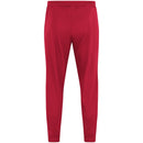 JAKO Vrijetijdsbroek Power - rood/wit