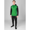 JAKO Kapuzenpullover Performance - zartgrün/schwarz