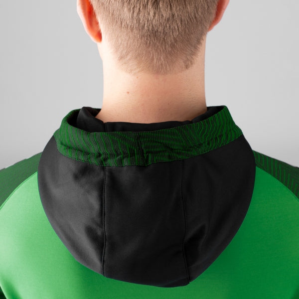 JAKO Sweater met kap Performance - zachtgroen/zwart