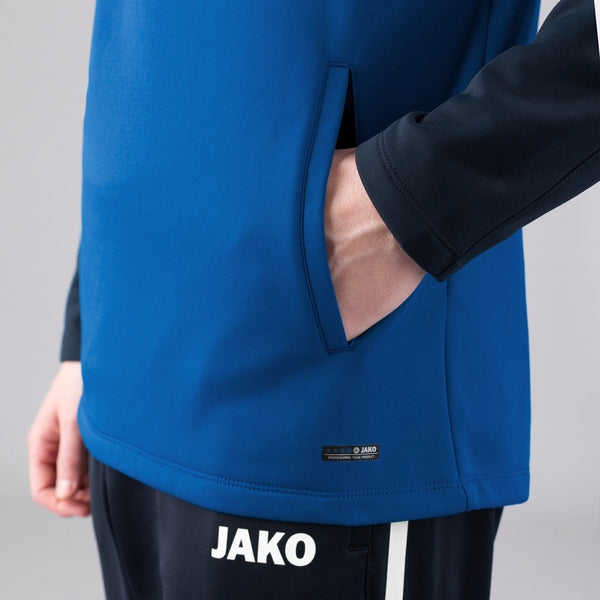 JAKO Sweater met kap Performance - royal/marine
