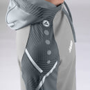 JAKO Sweater met kap Performance - zachtgrijs/steengrijs