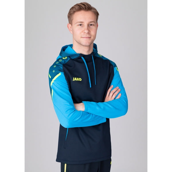 JAKO Sweater met kap Performance - marine/JAKO blauw
