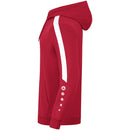 JAKO Sweater met kap Power - rood