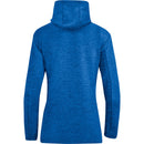 JAKO Sweater met kap Premium Basics - royal gemeleerd