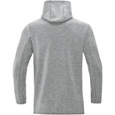 JAKO Sweater met kap Premium Basics - lichtgrijs gemeleerd