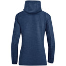 JAKO Sweater met kap Premium Basics - marine gemeleerd