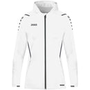 Jas met kap Challenge - wit/anthra light