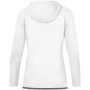 Jas met kap Challenge - wit/anthra light