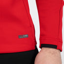 Jas met kap Challenge - rood/zwart