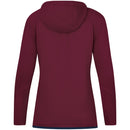 Jas met kap Challenge - kastanje/marine