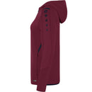 Jas met kap Challenge - kastanje/marine