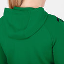 Jas met kap Challenge - sportgroen/zwart