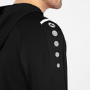 Jas met kap Challenge - zwart/wit