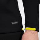 Jas met kap Challenge - zwart/citroen