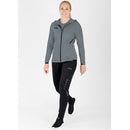 Jacke mit Kapuze Challenge - steingrau/schwarz