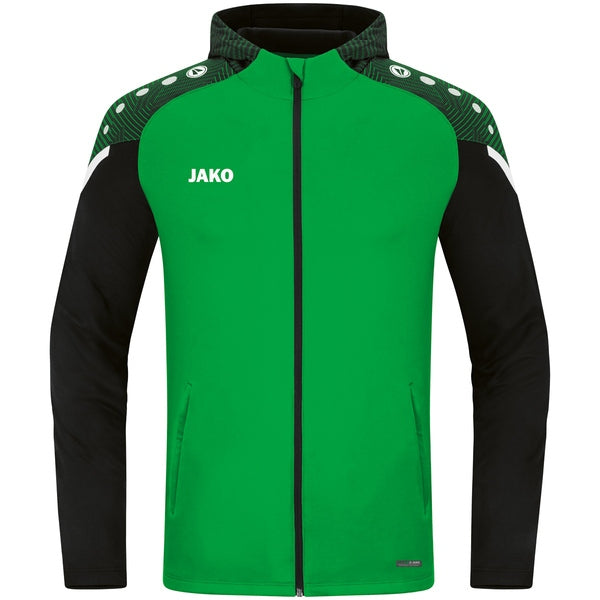 JAKO Jacke mit Kapuze Performance - soft green/black