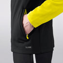 JAKO Jacke mit Kapuze Performance - schwarz/soft yellow