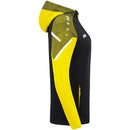 JAKO Jacke mit Kapuze Performance - schwarz/soft yellow