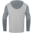 JAKO Jas met kap Performance - zachtgrijs/steengrijs