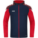 JAKO Jas met kap Performance - marine/rood