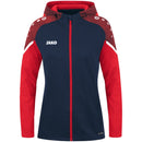 JAKO Jacke mit Kapuze Performance - navy/rot