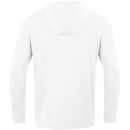 JAKO Jas met kap Power - wit/rood