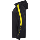 JAKO Jas met kap Power - zwart/citroen