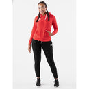 Jacke mit Kapuze Base - rot