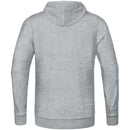 Jas met kap Base - lichtgrijs gemeleerd