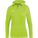 Jacke mit Kapuze Run 2.0 - fluoreszierendes Grün